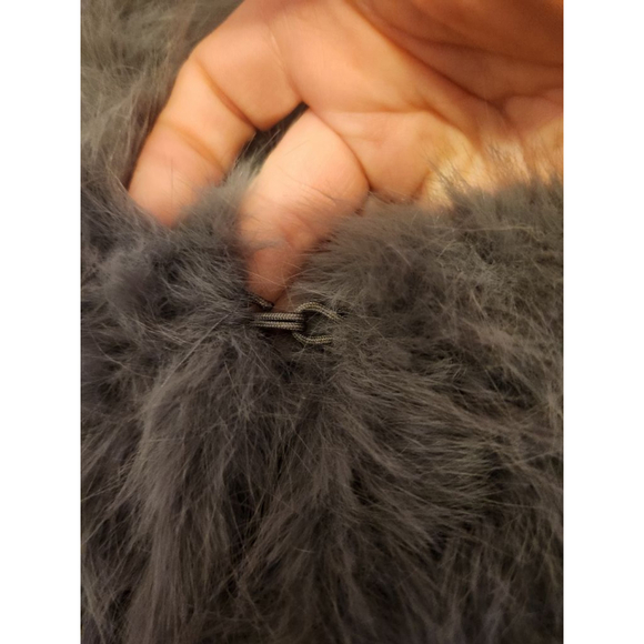 Wild fable Faux Fur Jacket Size XL Gray - Picture 7 of 8